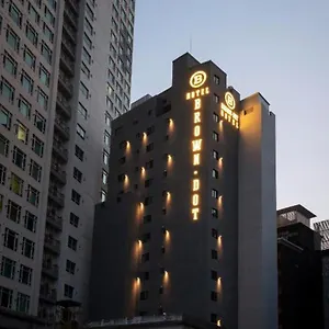 *** ホテル ソミョン ブラウン ドット ゴールド 韓国